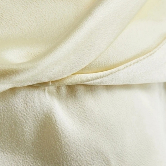 3.1 Phillip Lim One-Shoulder Sleeveless Top, Size 10, Cream, NWT - Picture 4 of 14